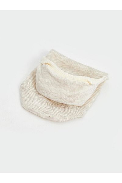 LC Waikiki LCW DREAM Bedruckte Damen-Ballerina-Socken im 3er-Pack