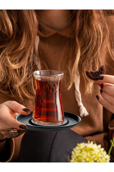 EVSTYLE ROMANTIC TEA PLATE - Set of 6