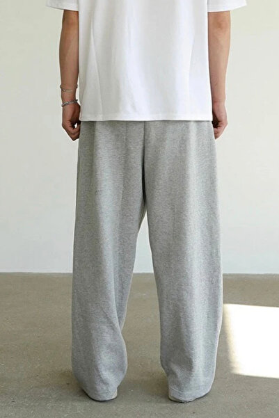 BSBSPOR Χειμερινή φόρμα επένδυση fleece τεμαχίων, φαρδιά κάτω πόδια, φαρδιά πόδια, ανδρική/γυναικεία διπλή φόρμα