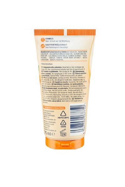 BALEA Melkfett Ringelblume Body + Hand Care Cream 75 ml German Quality