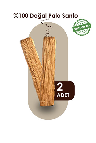 Home Palo Santo Ağaç Tütsü 2 Adet SERTİFİKALI(PERU)