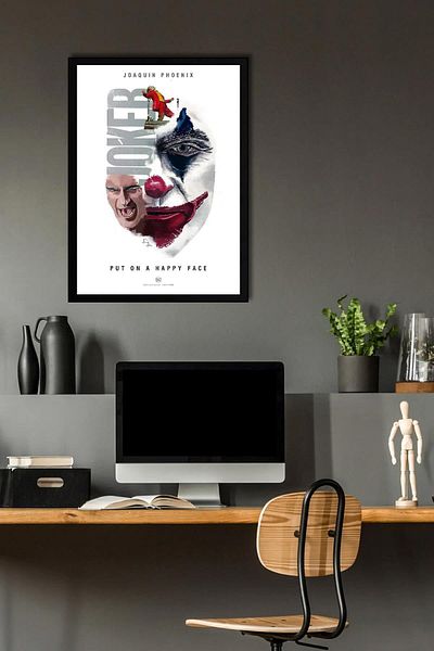 Saturn Pictură înrămată Joker - Pictură poster de film