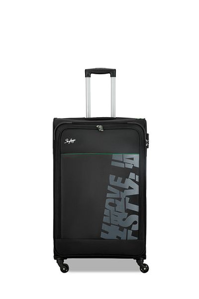 Skybags Rhumba Set Of 2 Luggage, Polyester Soft Sided, 20/28 Black