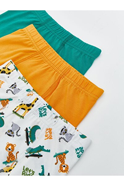 LC Waikiki LCW Kids Beli Lastikli Erkek Çocuk Boxer 3'lü