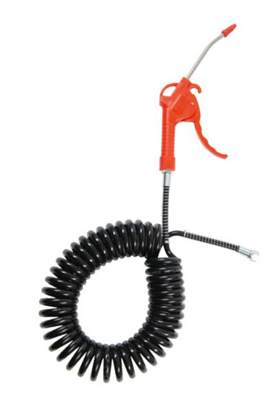 Aslan civata Green Air Tools Cabinet Cleaning Spiral Hose with Jack 5 X 8 mm Pu 5 Meters