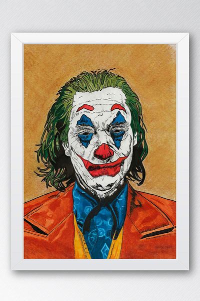 Saturn Pictură înrămată Joker - Pictură poster de film