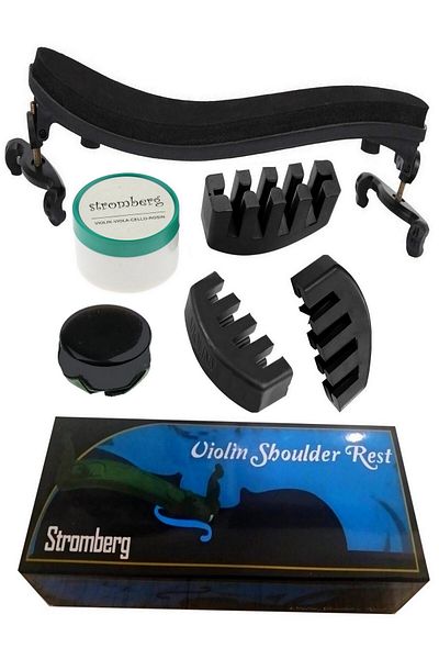 Stromberg Compatible with Violin Pillow 4/4 - 3/4 + Resin + Silencer Violin