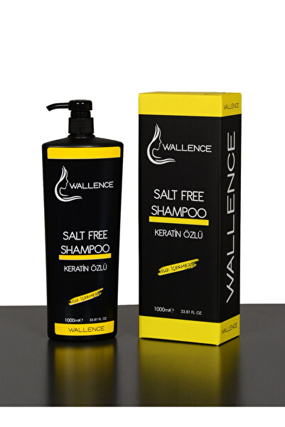 wallence Color Protecting and Strengthening Salt-Free Shampoo for Dyed Hair 1000 ml DKÜrün947
