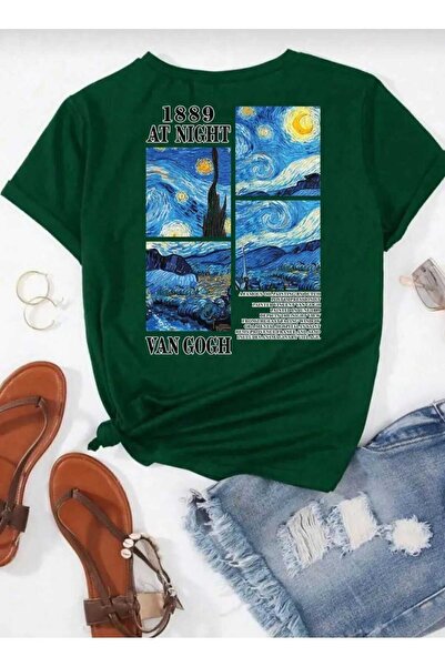 KOZİA OUTDOORS μπλουζάκι με στάμπα malkoçbey vangoh