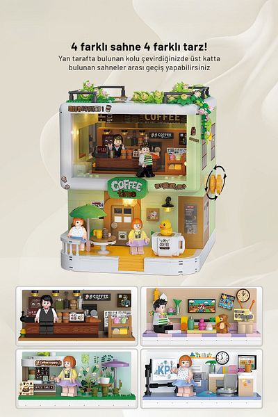 balody Creativity Cage (Bl21204) – Mini Block Building Toys Set