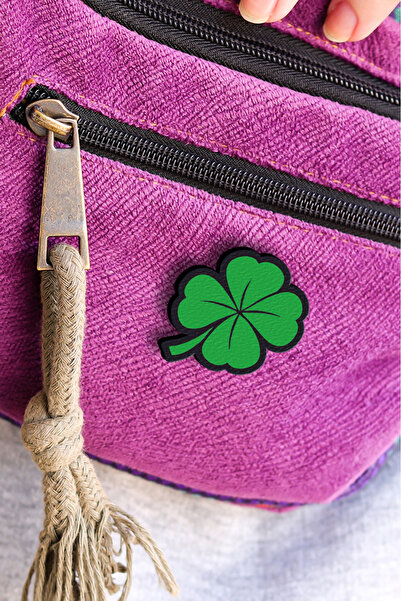 Rozzy Lab Yonca Clover - Rozet - Broş - Yaka Çanta Aksesuar