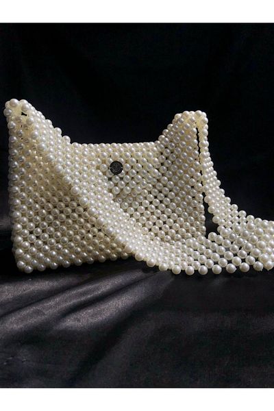 GBG Τσάντα Cherie Cream Pearl