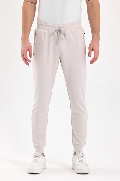 Cavla Collection Ανδρικό πόδι με ραβδώσεις με φερμουάρ στο κάτω μέρος