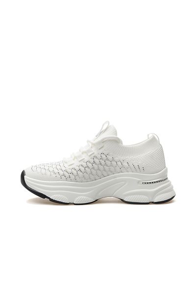 Guja White Stone Detailed Women's Sneakers - Casual Shoes, Z 25Y309-3