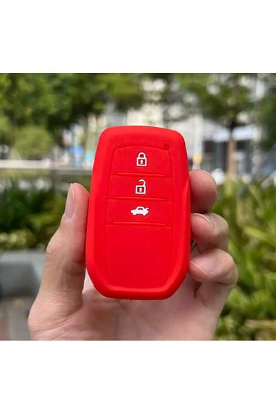 emii auto spare parts Red New Case C-Hr Compatible Corolla Cross Yaris Prius Prado Rav4 Hilux Key Case