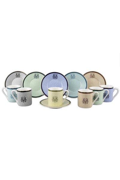 Mikasa Moor Micasa Desenli 6lı Kahve Fincanı P123.813101