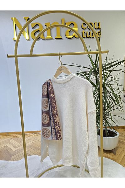 NANTİREA Soft Wool Knitwear Sweater Tunic