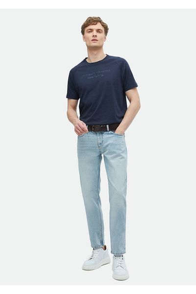 Ramsey Printed Crew Neck 100% Cotton T-shirt