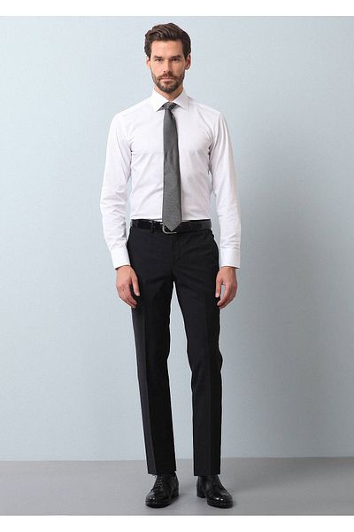 Ramsey Modern Fit-Hose aus klassischer Wollmischung