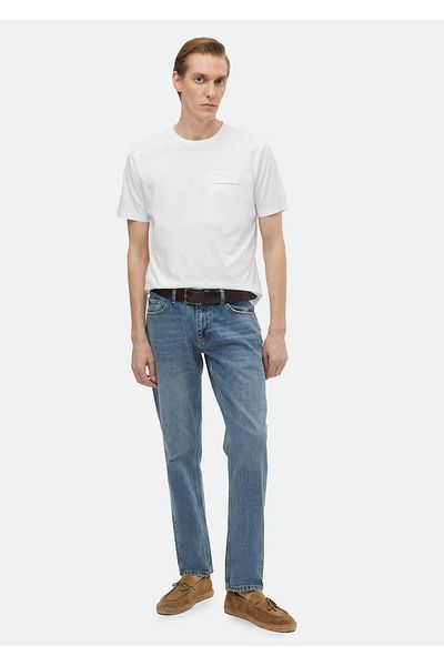 Ramsey Plain Crew Neck 100% Cotton T-shirt