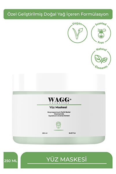 WAGG Cosmetics Tüm cilt tipleri için yoğun nemlendirici (niacinamide) yüz mas...