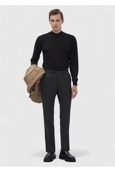 Ramsey Regular Fit Classic 100% Wool Trousers