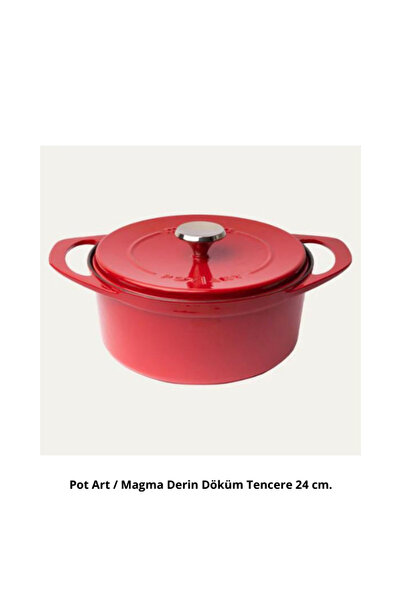 Pot Art Potart 24 CM. DERİN DÖKÜM TENCERE