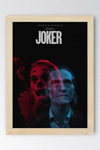 Saturn Ζωγραφική με κορνίζα Joker - Ζωγραφική αφίσας ταινίας