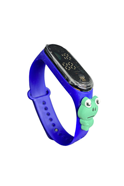 FM Çocuklar için Sevimli Kurbağa Detaylı Dokunmatik Dijital Ekran: Eğlenceli ...