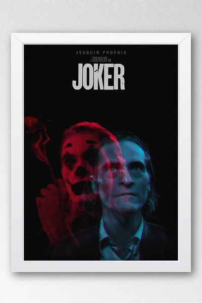 Saturn Ζωγραφική με κορνίζα Joker - Ζωγραφική αφίσας ταινίας
