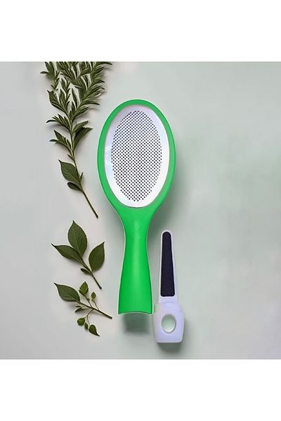 Sensoria Green 2 in 1 Heel Grater and File Foot Care Tool