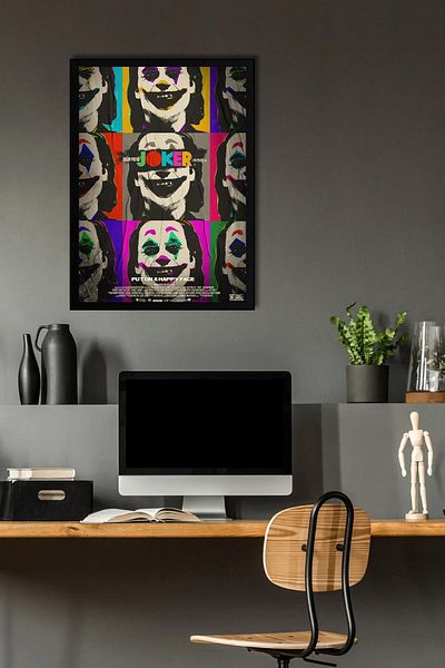 Saturn Pictură înrămată Joker - Pictură poster de film