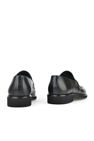 Ziya Ανδρικά κλασικά παπούτσια από γνήσιο δέρμα μαύρο - 15148Z871