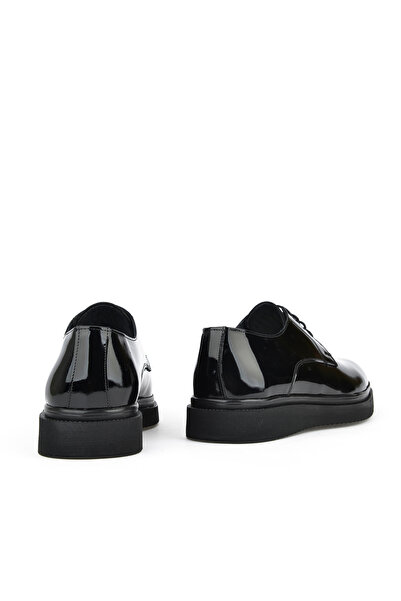 Ziya Genuine Leather Men's Classic Black Shoes - 15148Z159