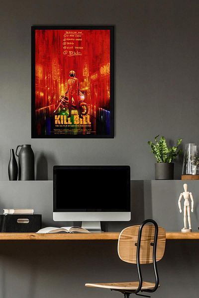 Saturn Kill Bill Pictură înrămată - Pictură poster film