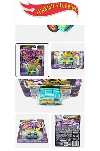 HOT WHEELS Premium Pop Culture Scooby-Doo! The Mystery Machine 1:64 Ölçek