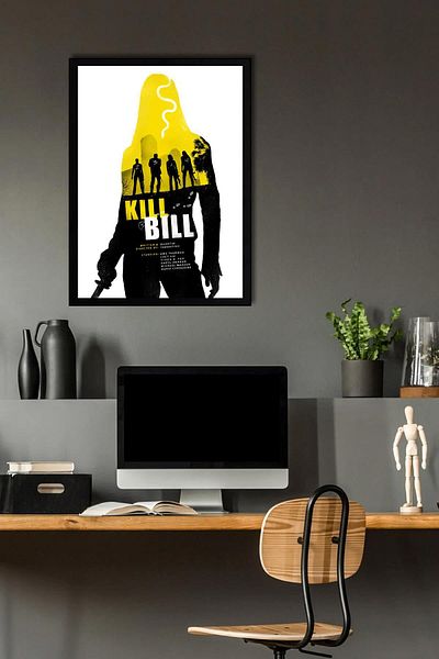 Saturn Kill Bill Pictură înrămată - Pictură poster film
