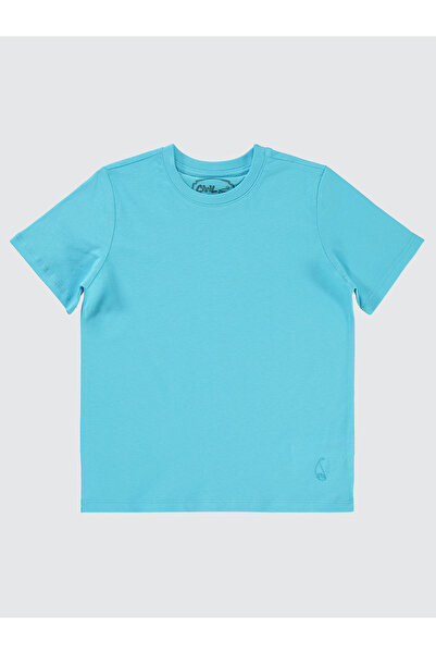 Civil Boys 10-13 Years Old Boy Turquoise T-Shirt