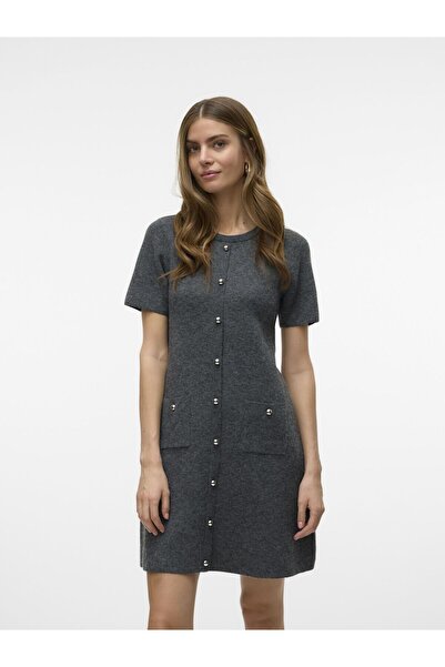 Vero Moda Strickkleid VMJOHANNA Midikleid