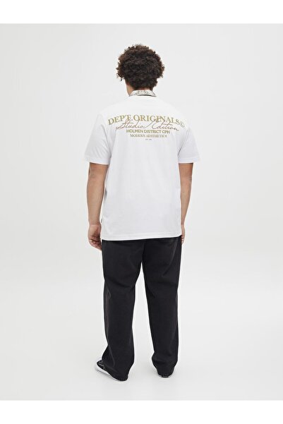 Jack & Jones Plus T-shirt Plus Size Rückenprint T-shirt