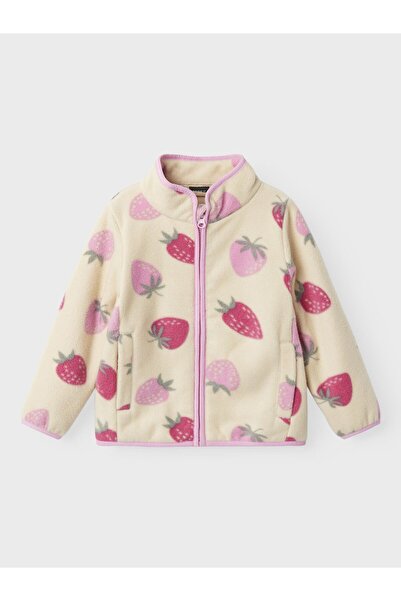 Name it Fleecejacke Erdbeer