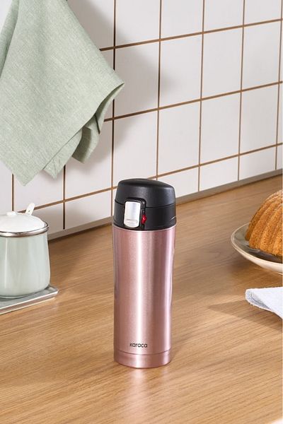Karaca Rose Gold 350 ml Pluton Steel Leakproof Thermos