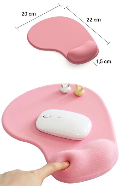 SonicTouch Bilek Destekli Pembe Damla Tipi Pürüzsüz Yüzey Dikişsiz Gamer Oyun...