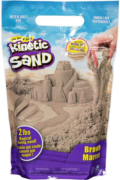Kinetic Sand حقيبة ملونة 2 رطل بني 6053516