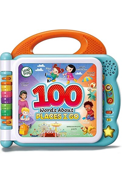 LeapFrog 100 Words About Places I Go Book Bilingual 80-613043
