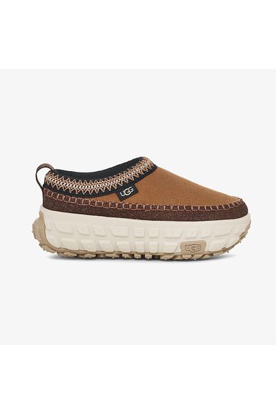 UGG Suede Paltform Sole Slippers with Logo Unisex Slippers 1155650