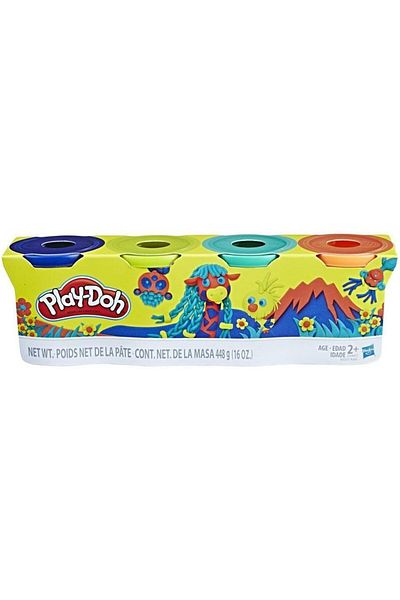 Play Doh Play-Doh Wild Color 4-pack E4867/B5517