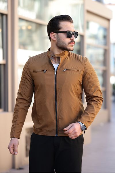 Mero Life Ανδρικό ταν αδιάβροχο και αντιανεμικό παλτό με λεπτή επένδυση εποχιακό