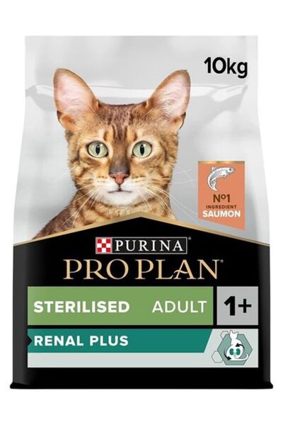 Pro Plan Sterilised Kısırlaştırılmış Somonlu Kedi Maması 10 Kg