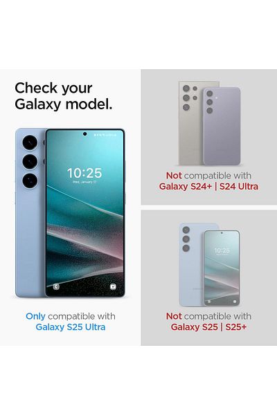Spigen GLAStR EZ FIT HD for Samsung Galaxy S25 ULTRA Screen Protector - 2 PACK